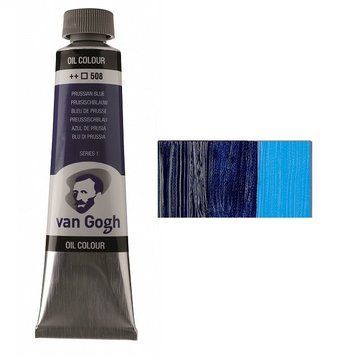 Фарба олійна VAN GOGH (508) Пруська лазур 40 мл Royal Talens 8712079219512 фото