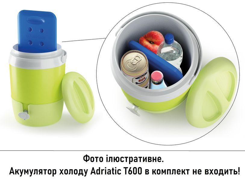 Термоемкость для напитков и продуктов Adriatic 6 л салатовая 8002936900609 фото