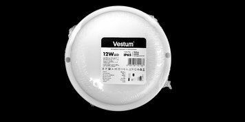 Світлодіодний світильник ЖКГ LED S 12W коло 6500K 220V Vestum 1-VS-7110 1-VS-7110 фото