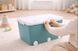 Контейнер для игрушек Tega Baby turquoise white PW-001-165 фото 1