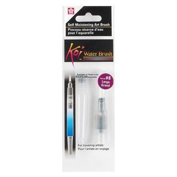 Кисть с резервуаром KOI WATER BRUSH No8 84511385528 фото