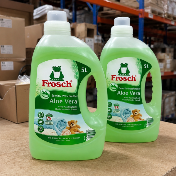 Frosch Aloe Vera Sensitive гель для стирки, 5 л, 75 циклов 4001499962561 фото