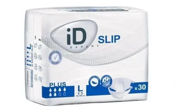 Подгузники для взрослых Diapers for adults ID Slip Plus L (115-155 см) 30 5600360300СЕЕ фото