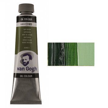 Фарба олійна VAN GOGH (623) Соковитий зелений 40 мл Royal Talens 8712079219697 фото