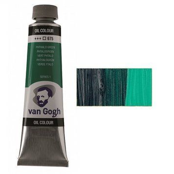Фарба олійна VAN GOGH (675) Зелений ФЦ 40 мл Royal Talens 8712079219734 фото