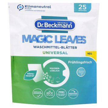 Салфетки для стирки Dr. Beckmann Magic Leaves 25 шт. 4008455585116 фото