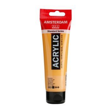 Краска акриловая AMSTERDAM (253) Золотисто-желтый 120 мл Royal Talens 8712079268008 фото