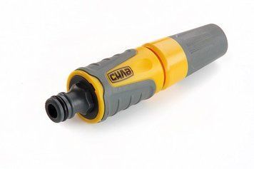 Насадка распылитель с плавной регулировкой потока для коннектора 1/2'' обрезиненная СИЛА 551222 фото