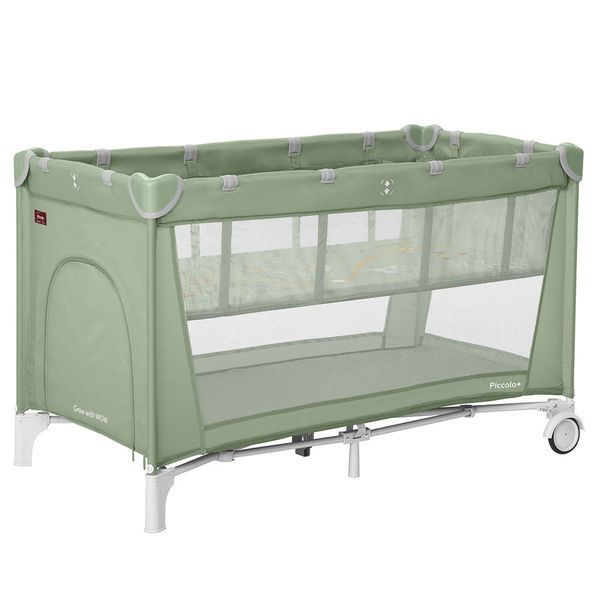 Манеж CARRELLO Piccolo+ CRL-18102 Mint Green со вторым дном /1/ MOQ CRL-18102 Mint Green фото