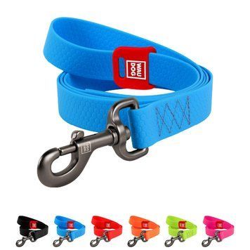 Повідець для собак водостійкий WAUDOG Waterproof, S, Ш 15 мм, Дов 183 см блакитний 27352 фото