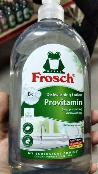 Frosch Засіб для миття посуду Sensitiv Vitamin 500 мл 9001531181597 фото