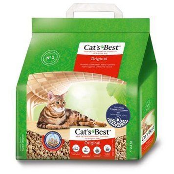 Наповнювач Cat&rsquo;s Best Original для котячого туалету, деревний, 5 л/ 2.1 кг JRS300086/0861 фото