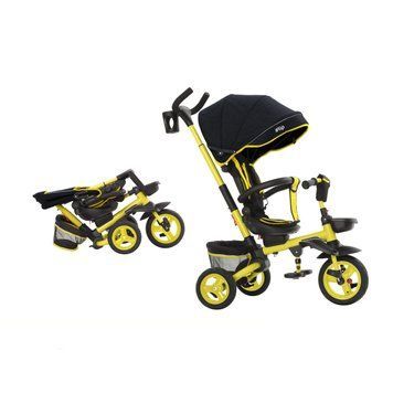 Велосипед триколісний TILLY FLIP T-390/1 Жовтий T-390/1 Жовтий фото