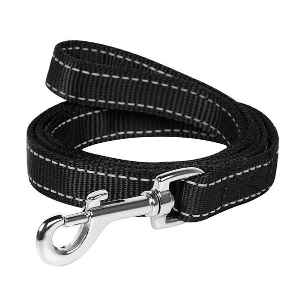 Поводок "Dog Extreme" из нейлона двойной (ширина 25мм, длина 122см) черный 42991 фото