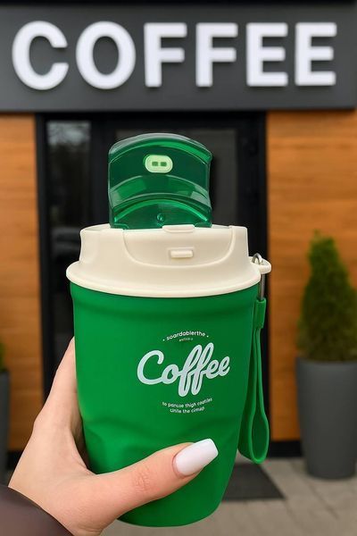Термочашка с ремешком Coffee Mix 360 мл 4926 фото