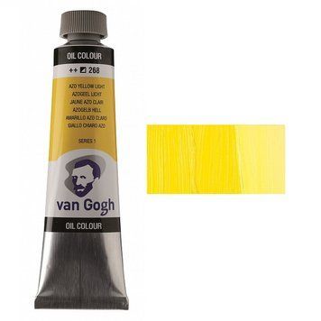 Фарба олійна VAN GOGH (268) AZO Жовтий світлий 40 мл Royal Talens 8712079219260 фото