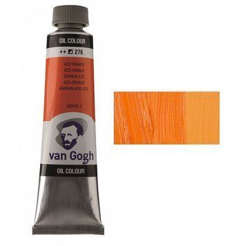 Фарба олійна VAN GOGH (276) AZO Оранжевий 40 мл Royal Talens 8712079219291 фото