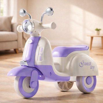 Беговел-толокар BB-0019 Purple муз.свет для детей от 1 года BB-0019 Purple фото