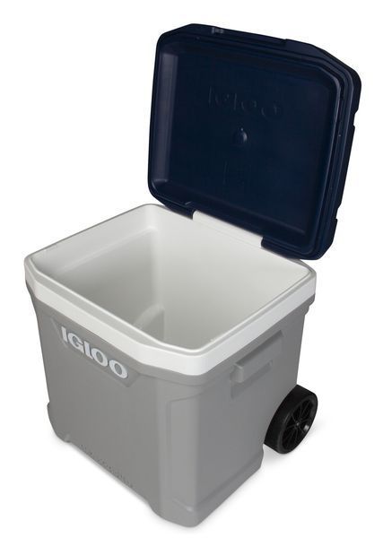 Термобокс на колесах MAXCOLD LATITUDE 62 ROLLER 56 л сірий з синім 0342233469668 фото