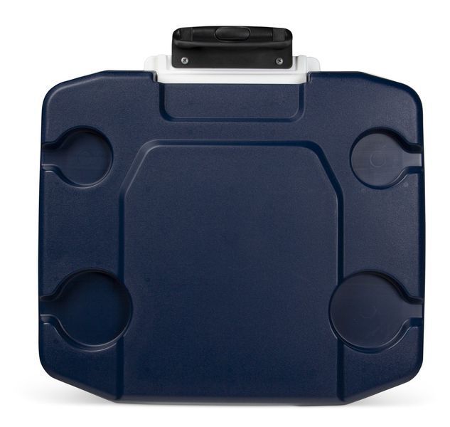 Термобокс на колесах MAXCOLD LATITUDE 62 ROLLER 56 л сірий з синім 0342233469668 фото