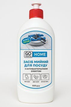 Засіб для миття посуду 500 г/мл TM "Go Healthy"  4820206215116 фото