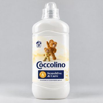 Coccolino кондиціонер концентрований догляд для чутливої шкіри з нотами мигдалю та кашеміровим бальзамом 1403 мл 8720181930010 фото