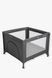 Ліжко-манеж дитяче дитячий квадратний VELANO Cubo dark grey 46163 фото 4