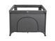 Ліжко-манеж дитяче дитячий квадратний VELANO Cubo dark grey 46163 фото 1