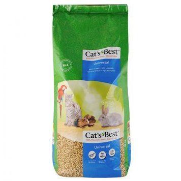 Наповнювач Cat&rsquo;s Best Universal для домашніх тварин, деревний, 40 л/22 кг JRS300047/0472 фото