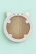 Когтеточка Trixie для котят картонная в форме хомяка с кошачьей мятой 31х2,5х32,5 см светло-серая 48041 фото 2