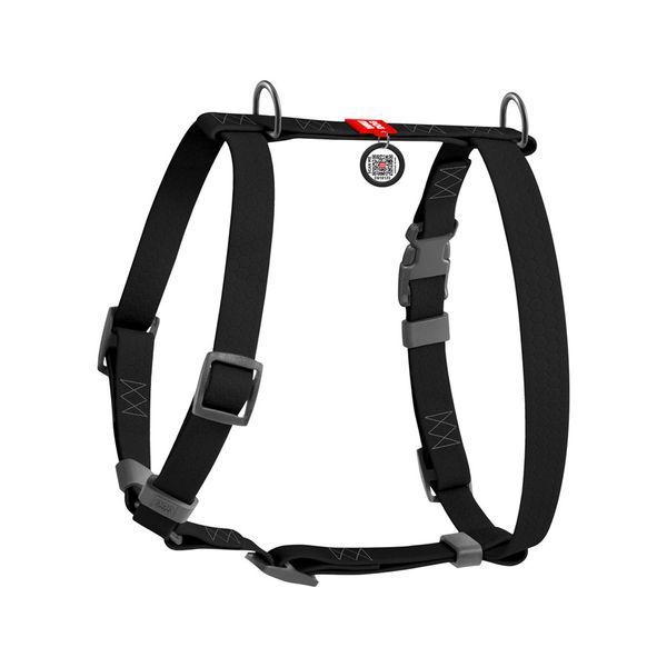 Шлея для собак водостойкая анатомическая Н-образная WAUDOG Waterproof с QR-паспортом, пластиковаяя пряжка-фастекс, L, Ш 25 мм, А 32631 фото